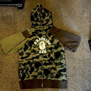 A Bathing Ape (BAPE) authentic full zip up XL